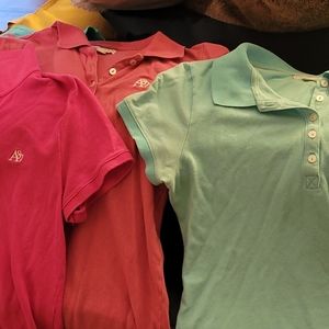 Polo Shirts from Aeropostale paid $6 per shirt